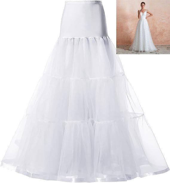 Slim A-line Wedding Dress Petticoat P2021